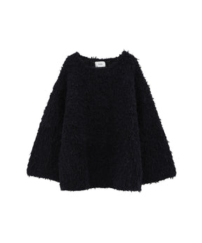 BEAR SHAGGY HAND KNIT TOPS