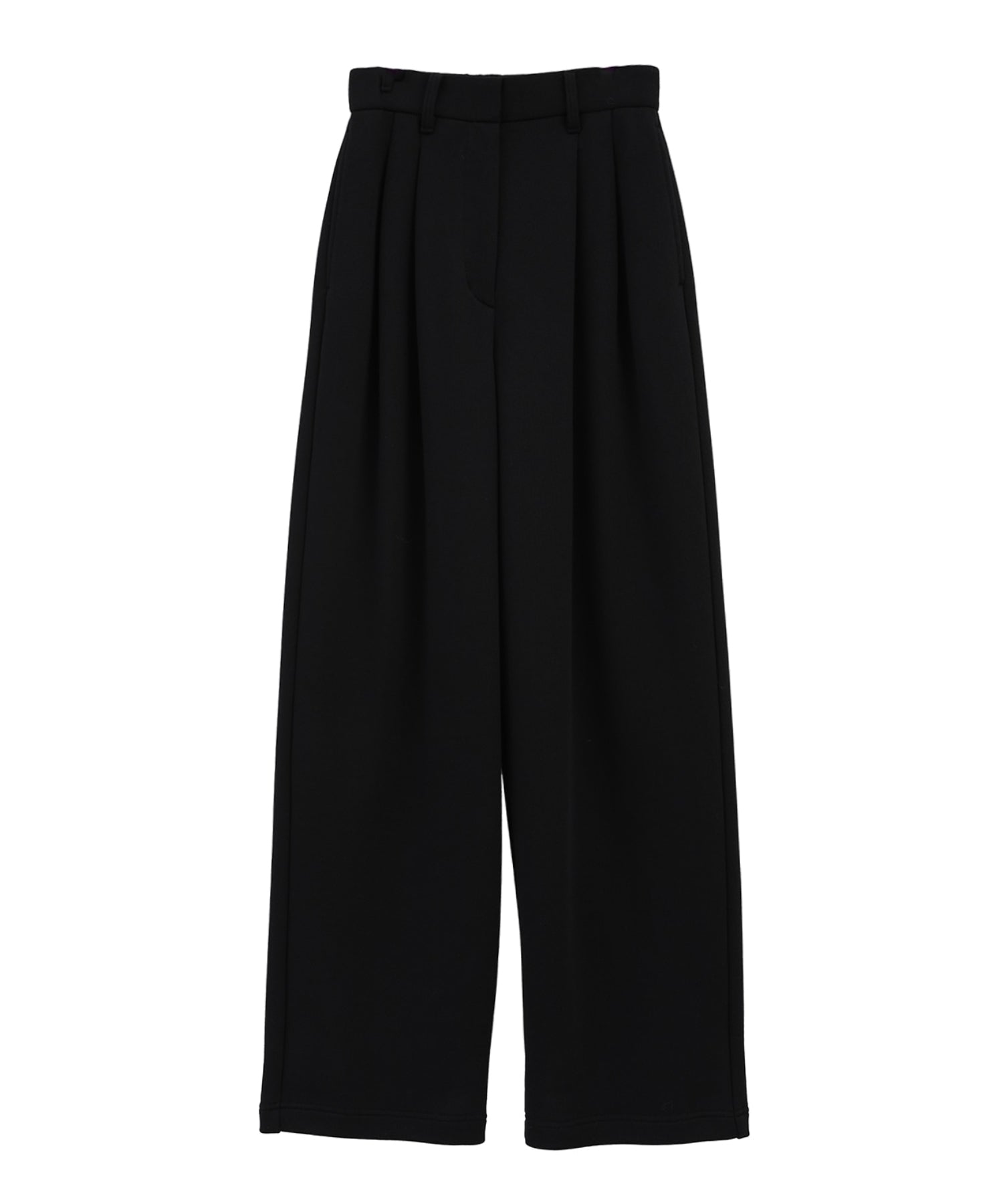 TWO TUCK SWEAT PANTS - CLANE (クラネ) - bottom (ボトムス
