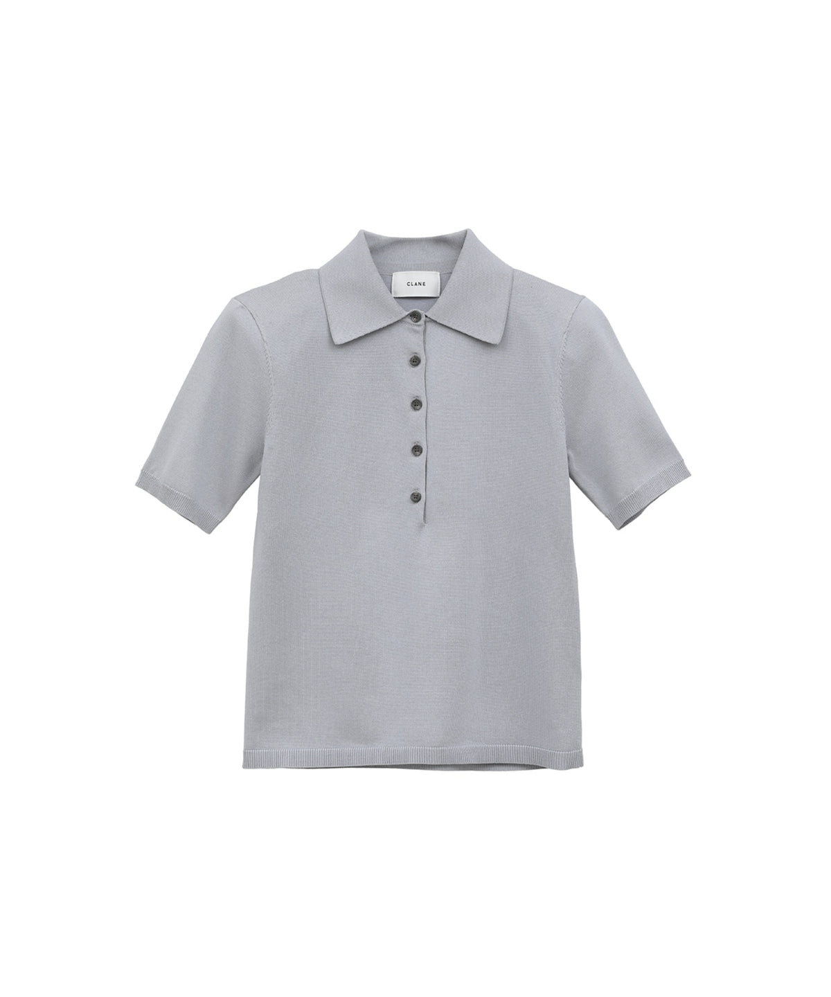 SHOULDER PADS POLO KNIT TOPS