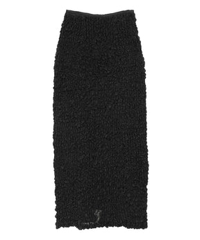 SHIRRING STRAIGHT SKIRT