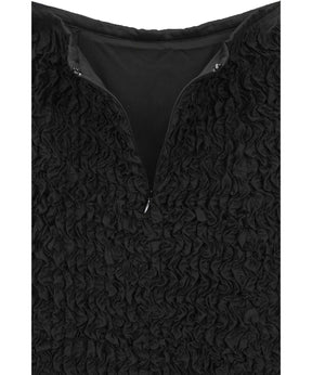 SHIRRING STRAIGHT SKIRT