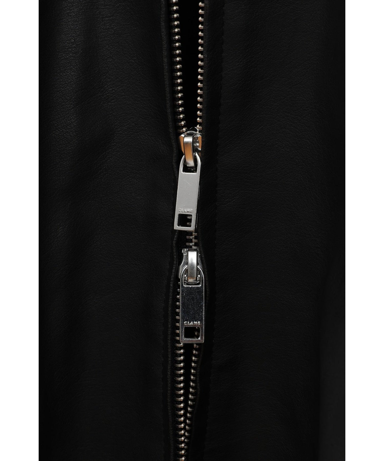 FAKE LEATHER BALLOON JACKET