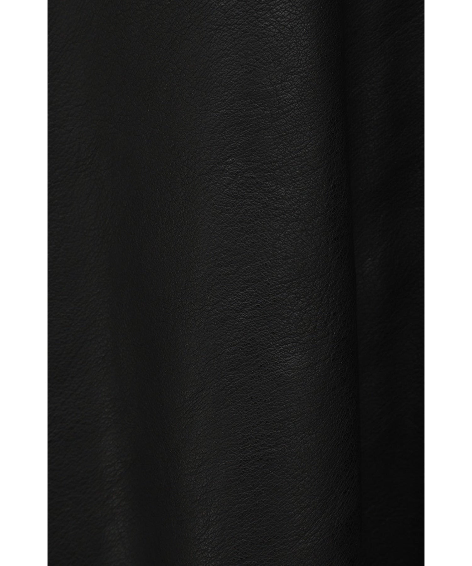 FAKE LEATHER BALLOON JACKET