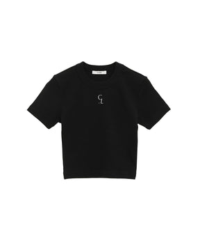 LOGO CROPPED TIGHT TEE