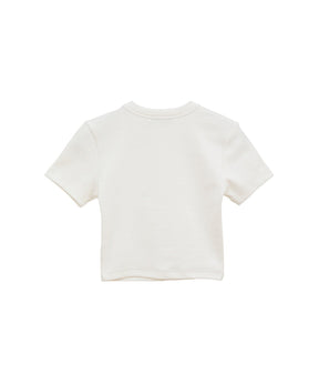 LOGO CROPPED TIGHT TEE