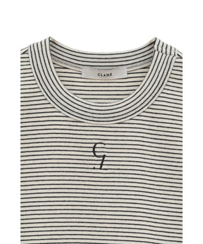 LOGO CROPPED TIGHT TEE