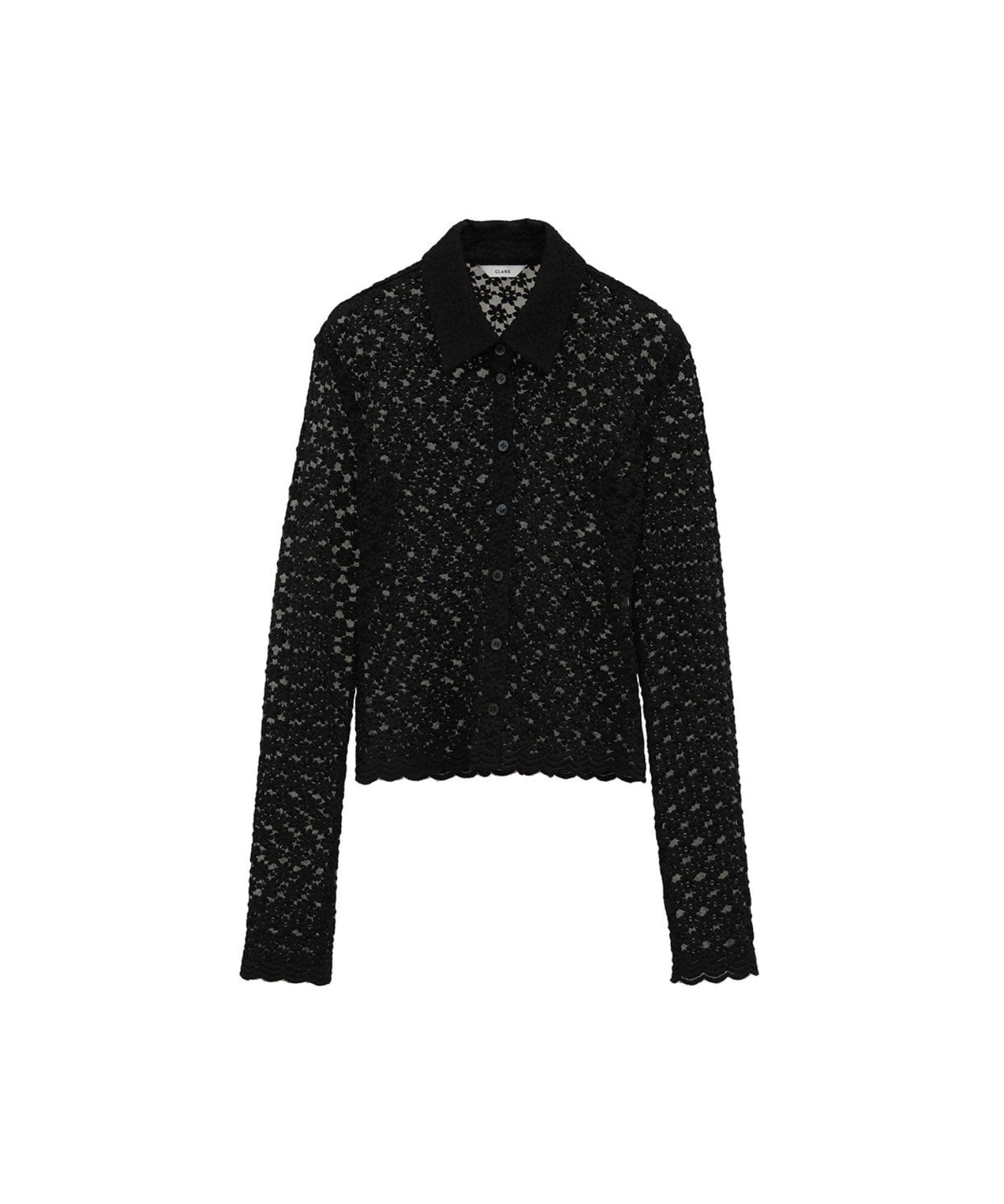 3D FLOWER LACE SHIRT
