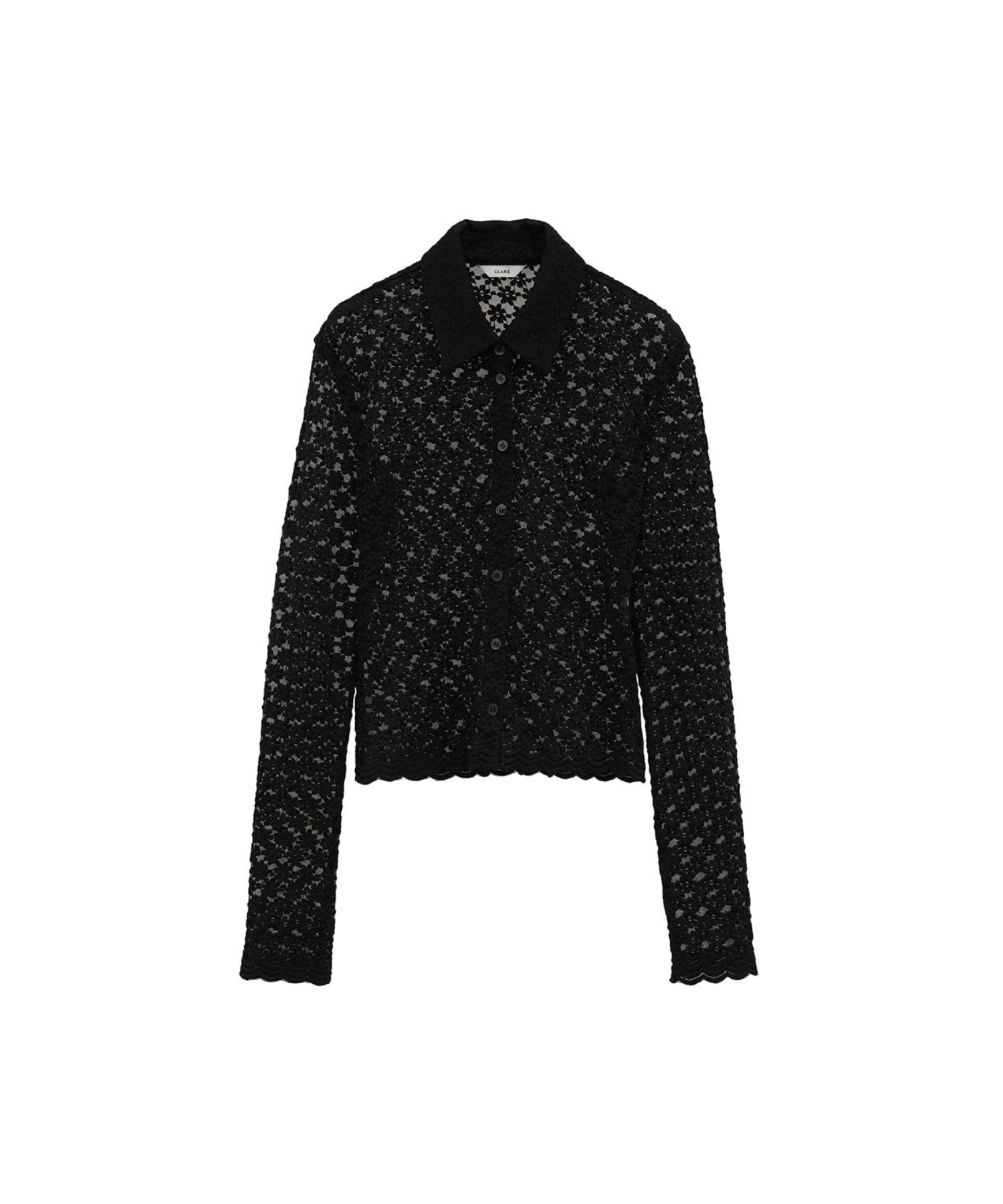 3D FLOWER LACE SHIRT