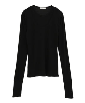LAYERED SHOULDER CUT TOPS