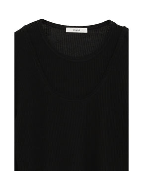 LAYERED SHOULDER CUT TOPS