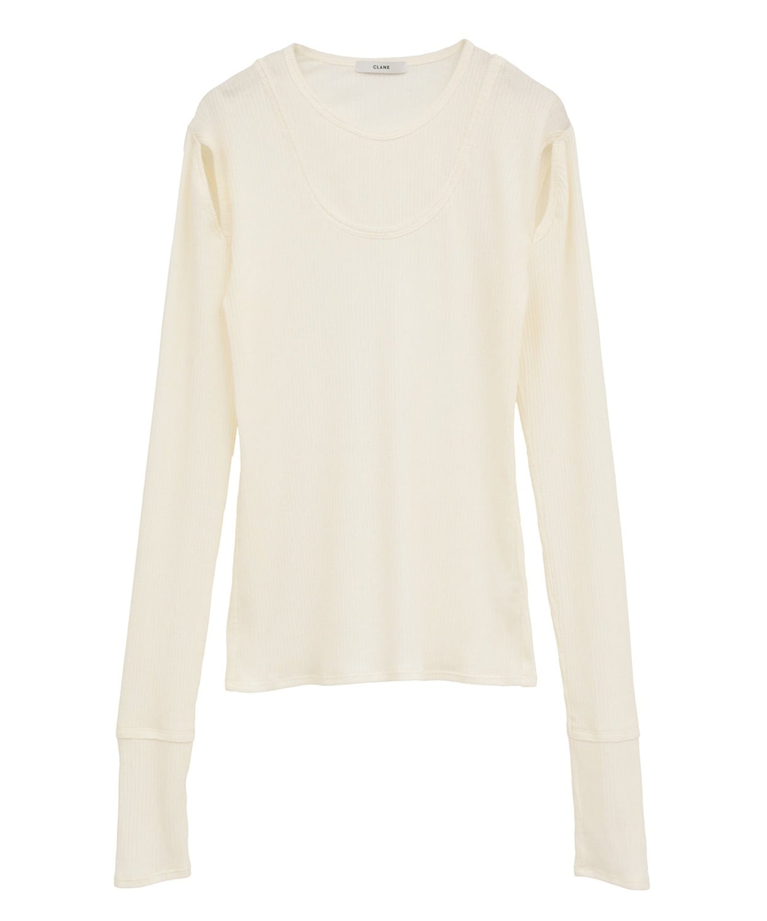 LAYERED SHOULDER CUT TOPS