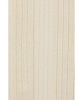 W FACE RIB KNIT CARDIGAN