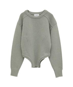 LOW GAUGE BODYSUIT KNIT TOPS