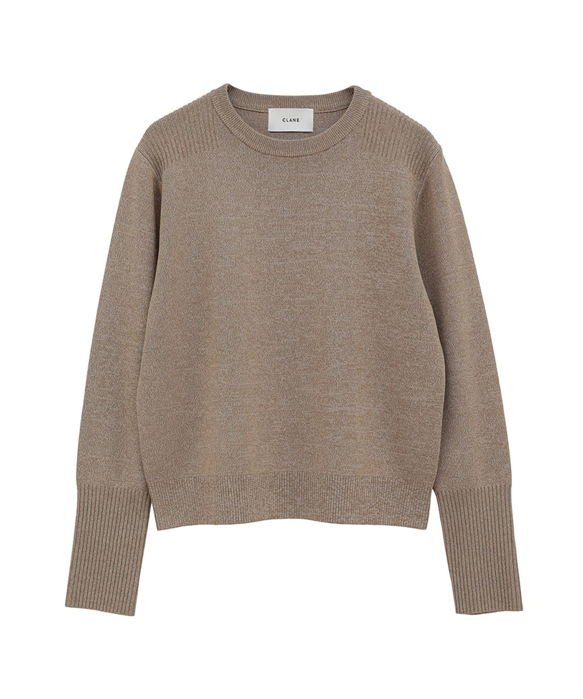 Basic Compact Knit Tops