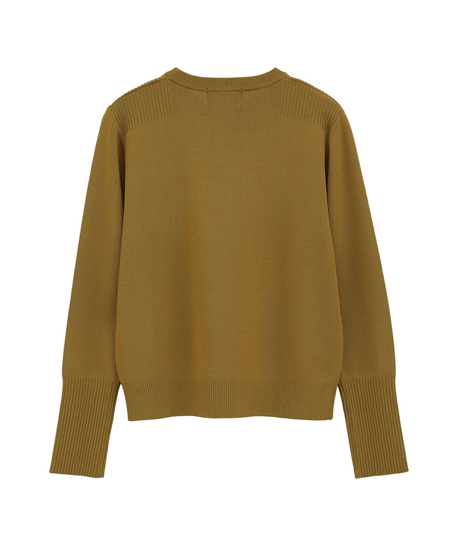 Basic Compact Knit Tops