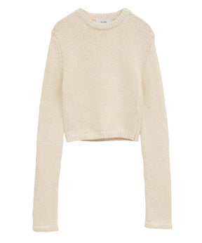 COTTON SHORT KNIT TOPS