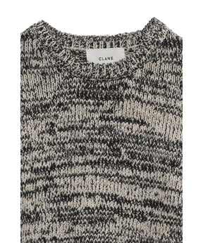 COTTON SHORT KNIT TOPS