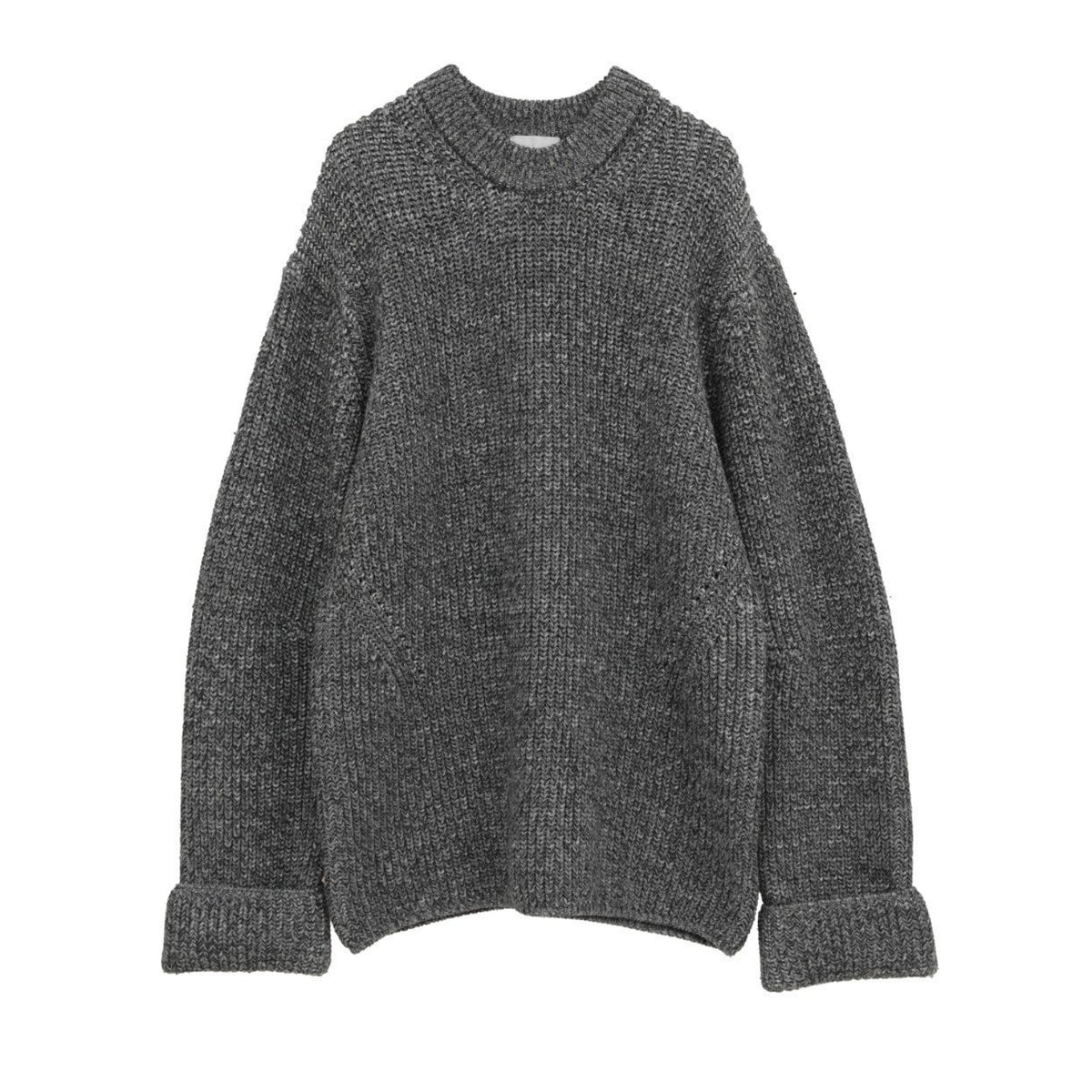 OVER FORM SLEEVE KNIT TOPS - CLANE (クラネ) - tops (トップス