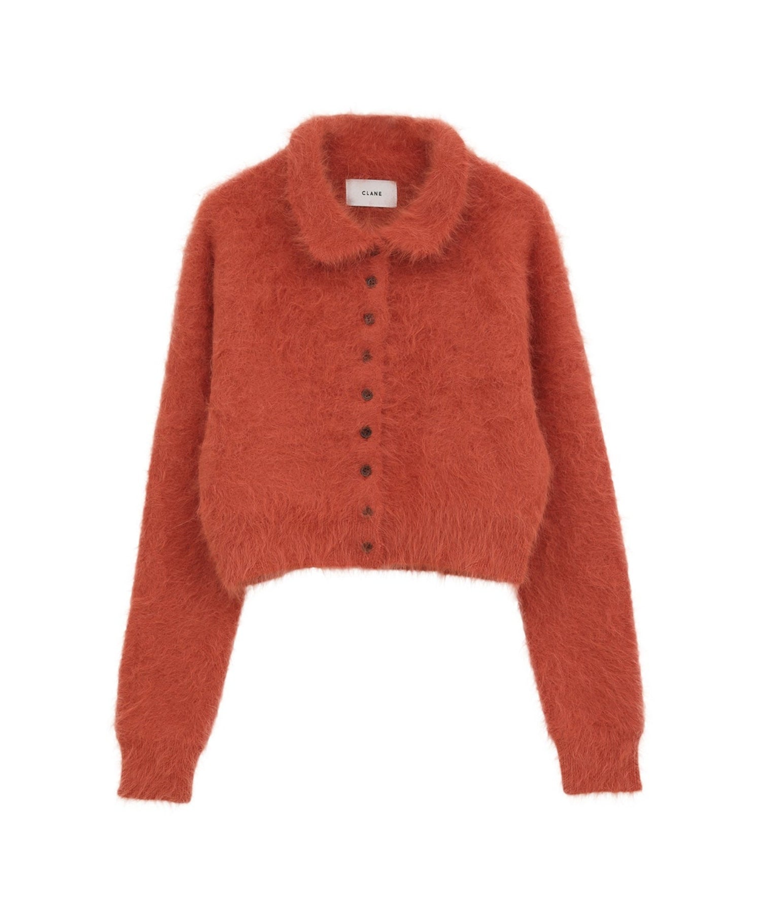 ANGORA SHORT KNIT CARDIGAN - CLANE (クラネ) - tops (トップス