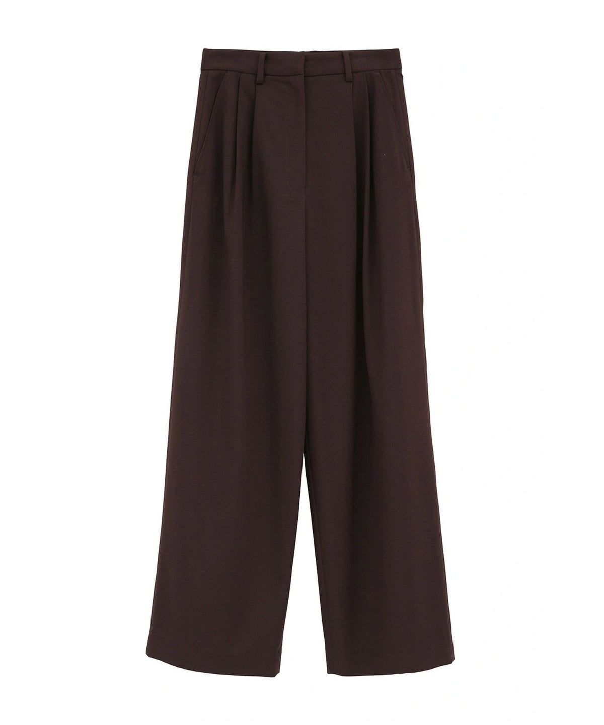 BASIC TUCK PANTS