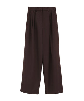 BASIC TUCK PANTS
