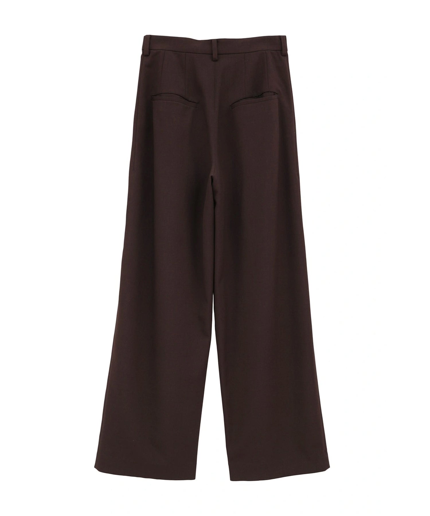 BASIC TUCK PANTS