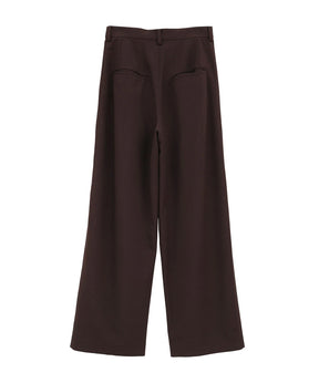 BASIC TUCK PANTS