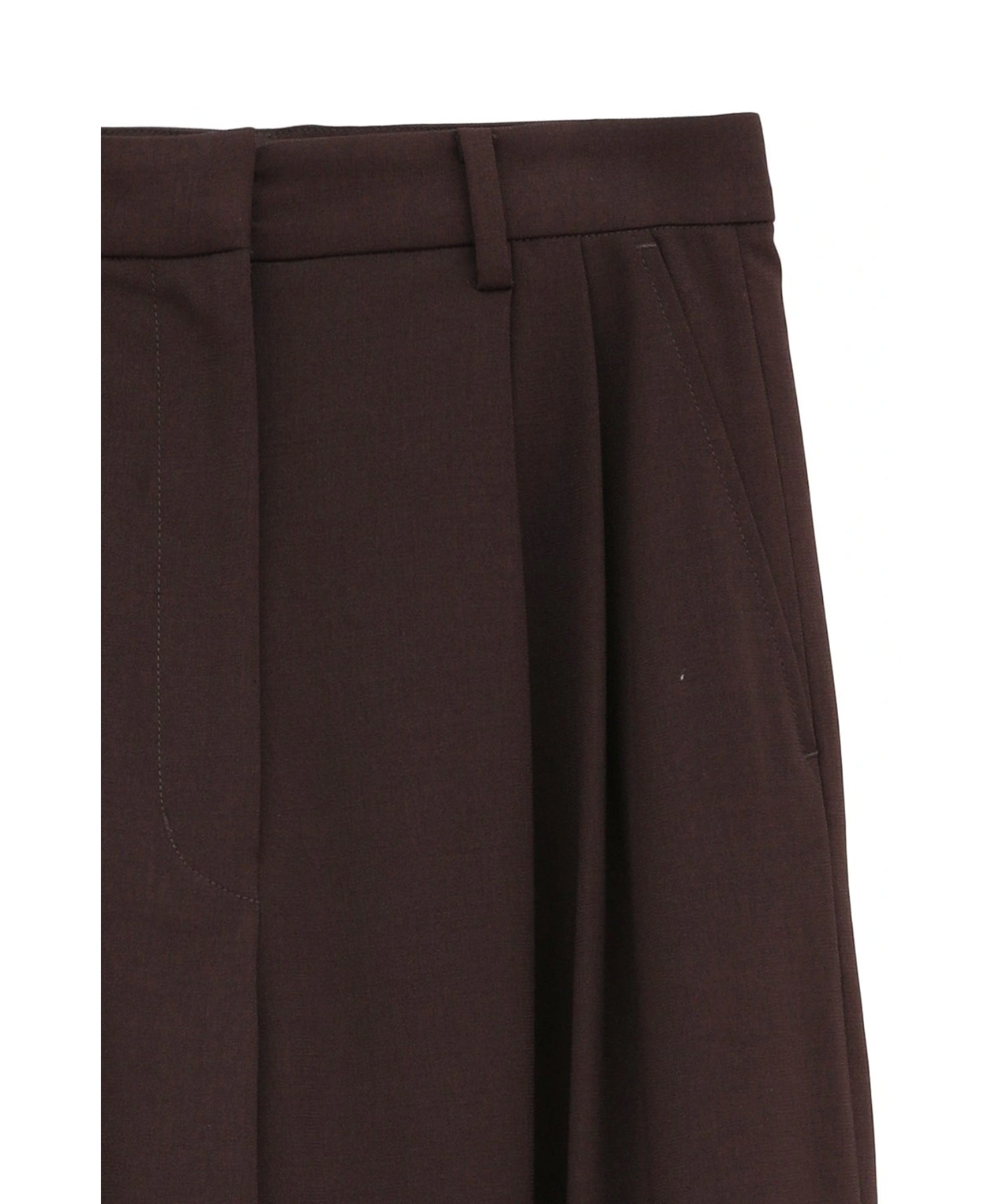 BASIC TUCK PANTS