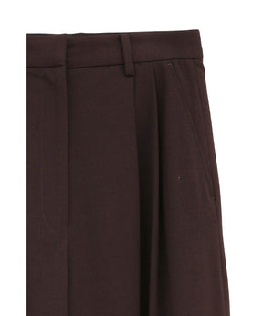 BASIC TUCK PANTS