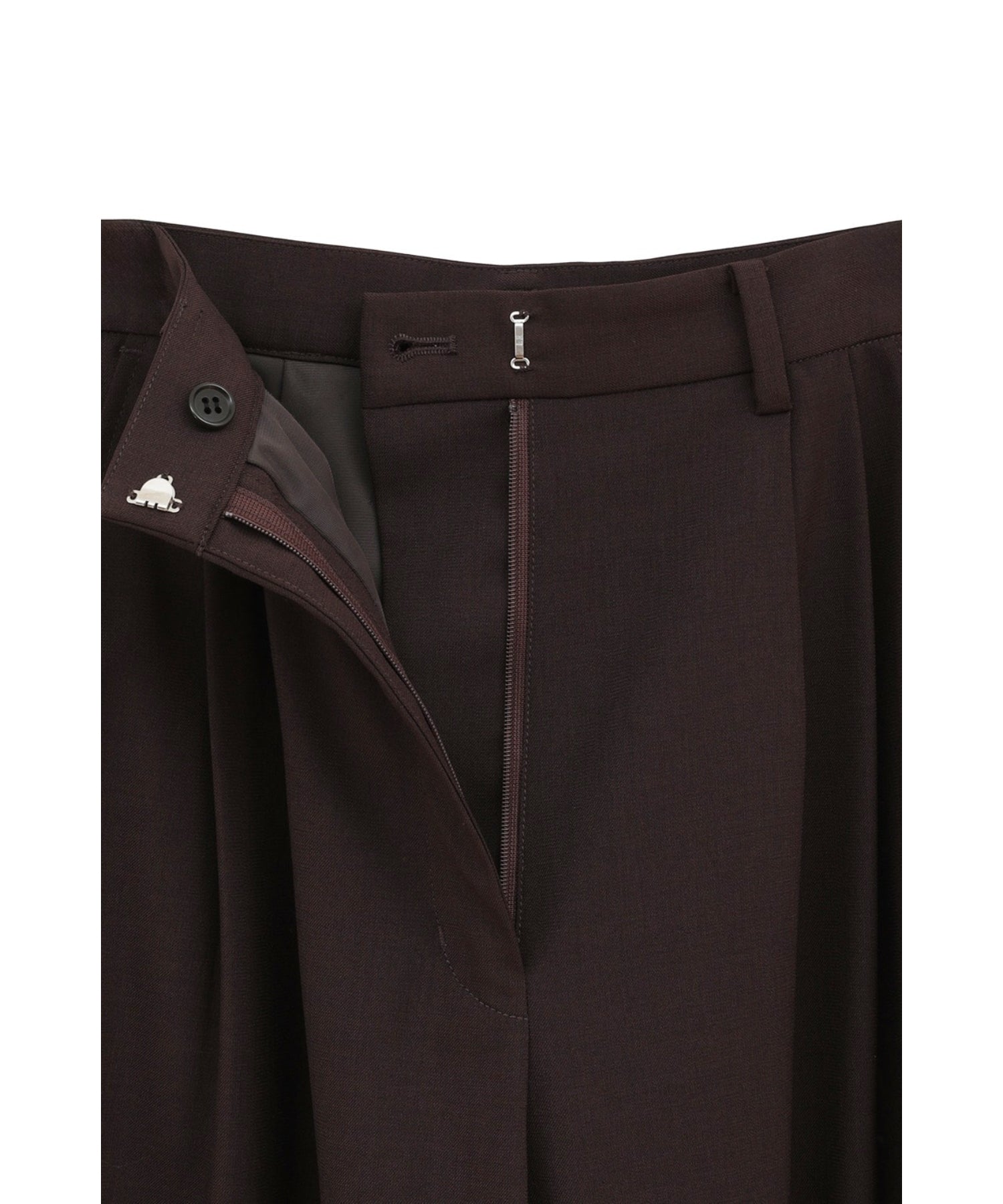 BASIC TUCK PANTS