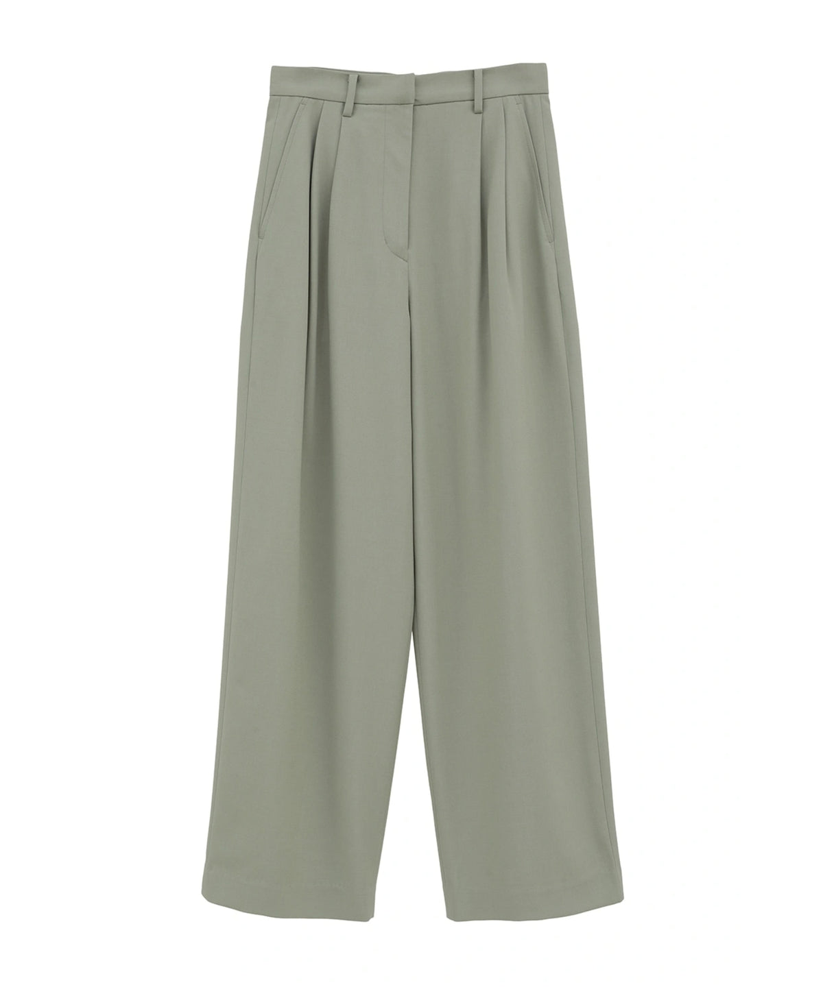 BASIC TUCK PANTS