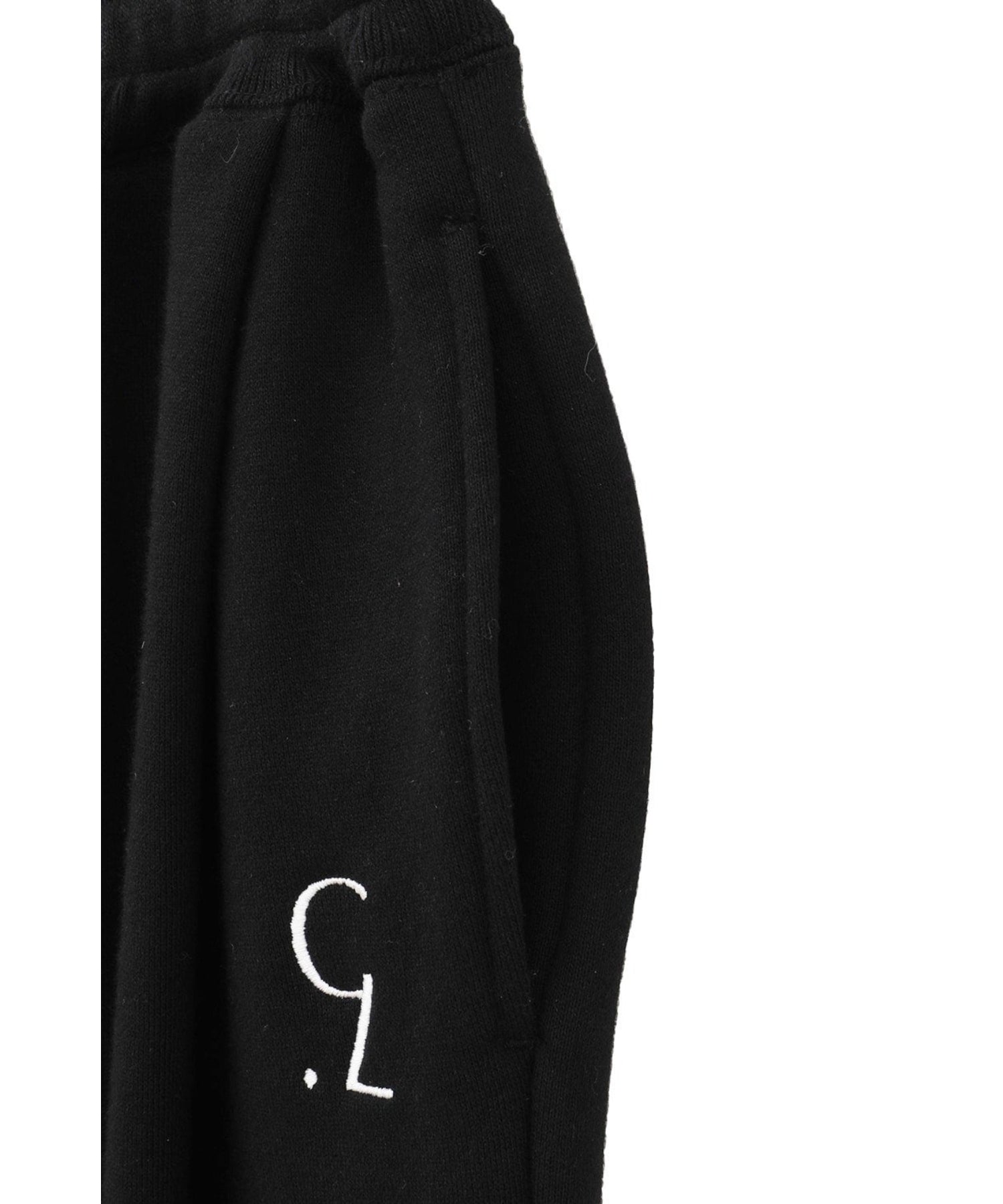 LOGO SWEAT TUCK WIDE PANTS - CLANE (クラネ) - bottom (ボトムス