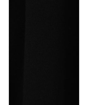 LOGO SWEAT TUCK WIDE PANTS