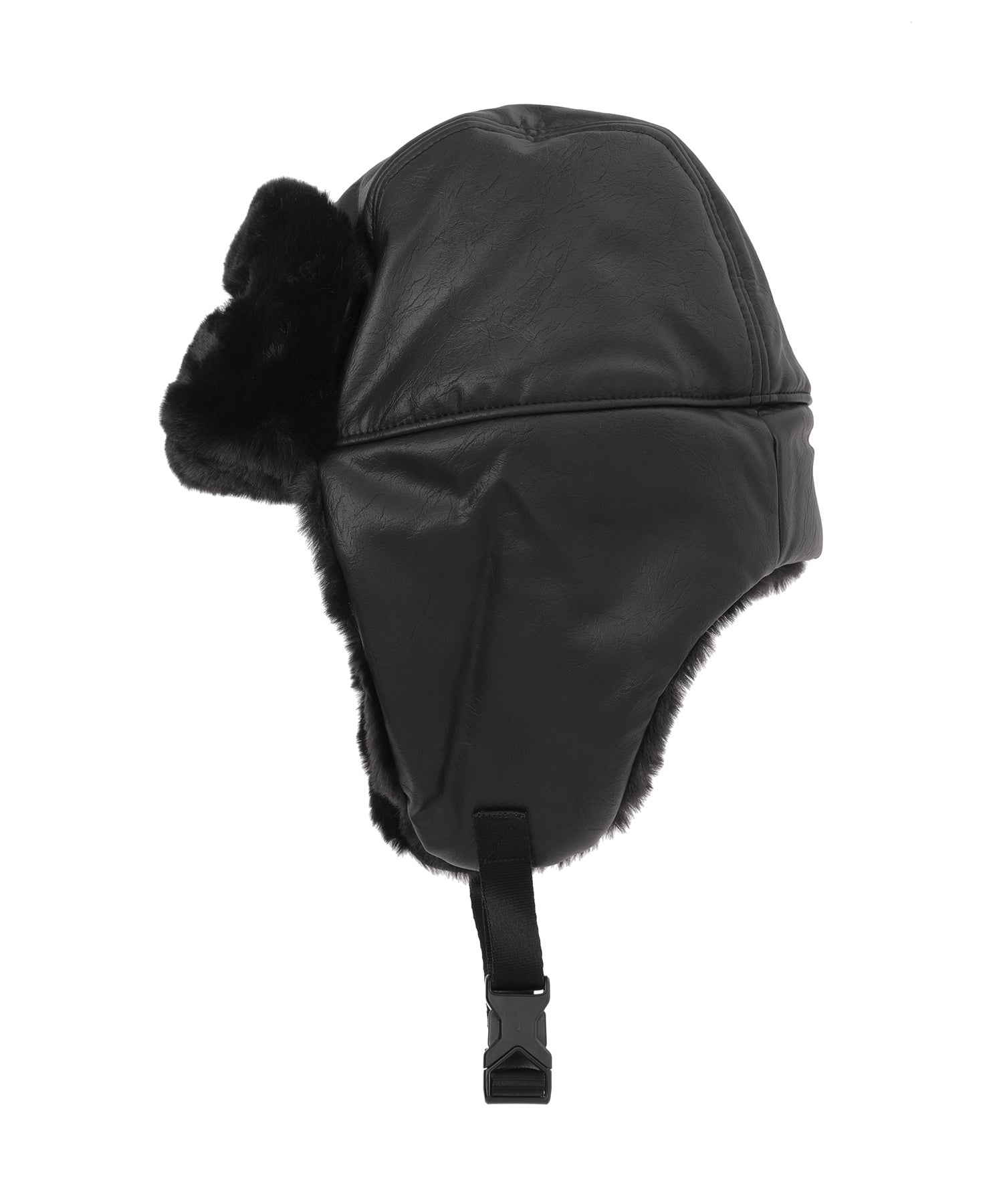 FLY CAP TRAPPER LEATHER
