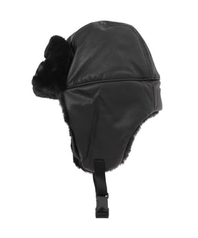 FLY CAP TRAPPER LEATHER