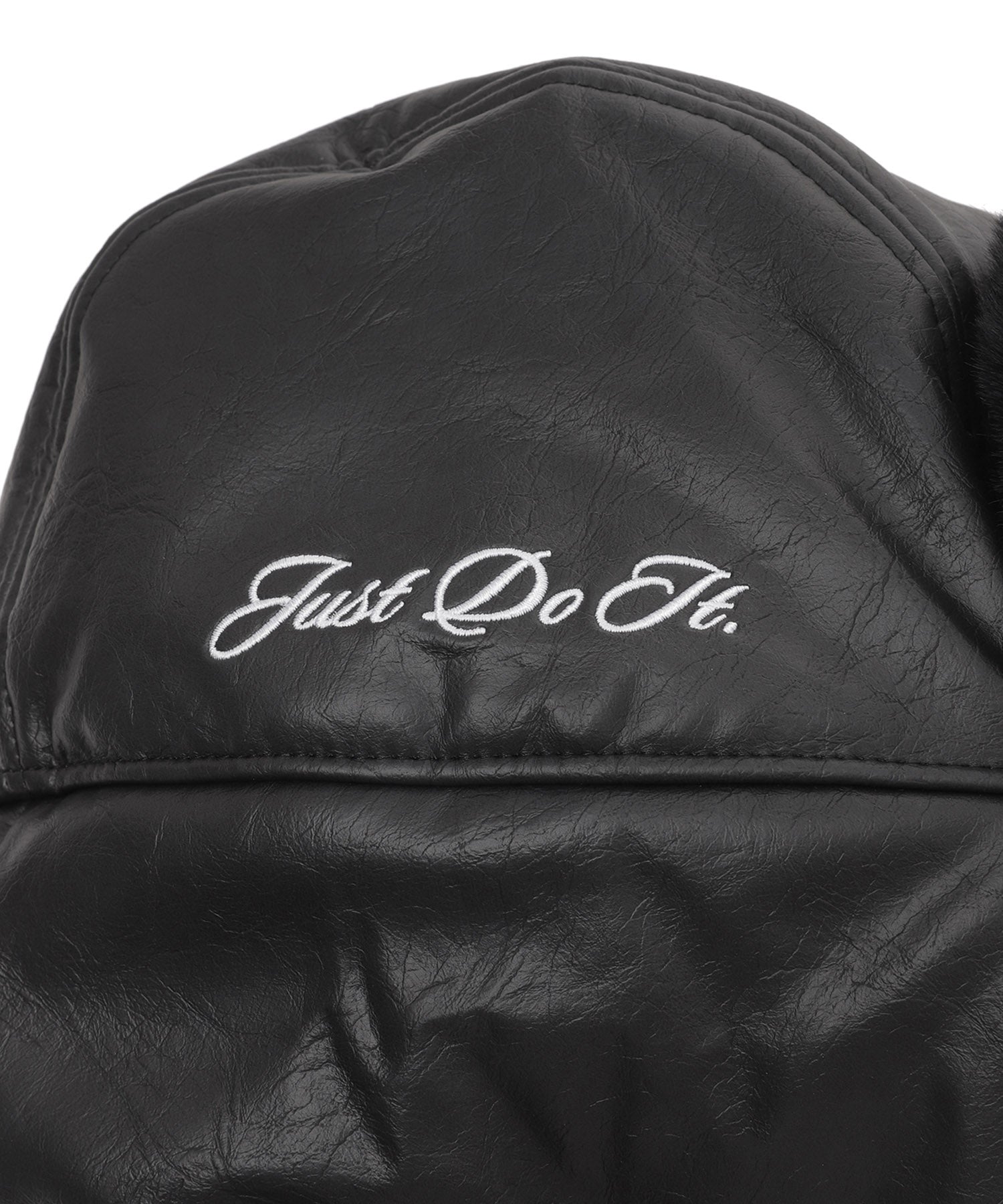 FLY CAP TRAPPER LEATHER