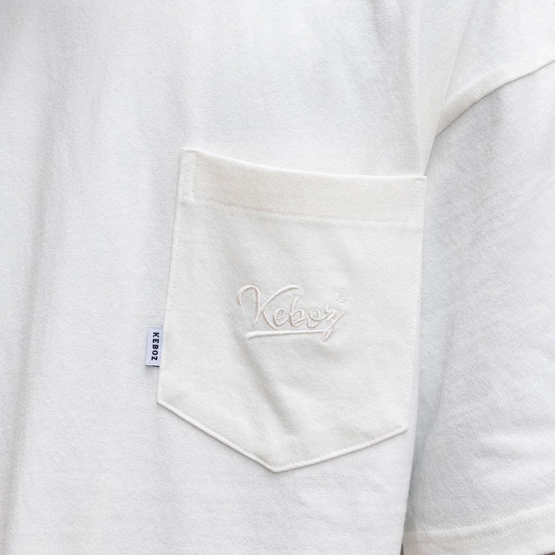 FIGURE POCKET S/S TEE - KEBOZ (ケボズ) - tops (トップス) | FIGURE