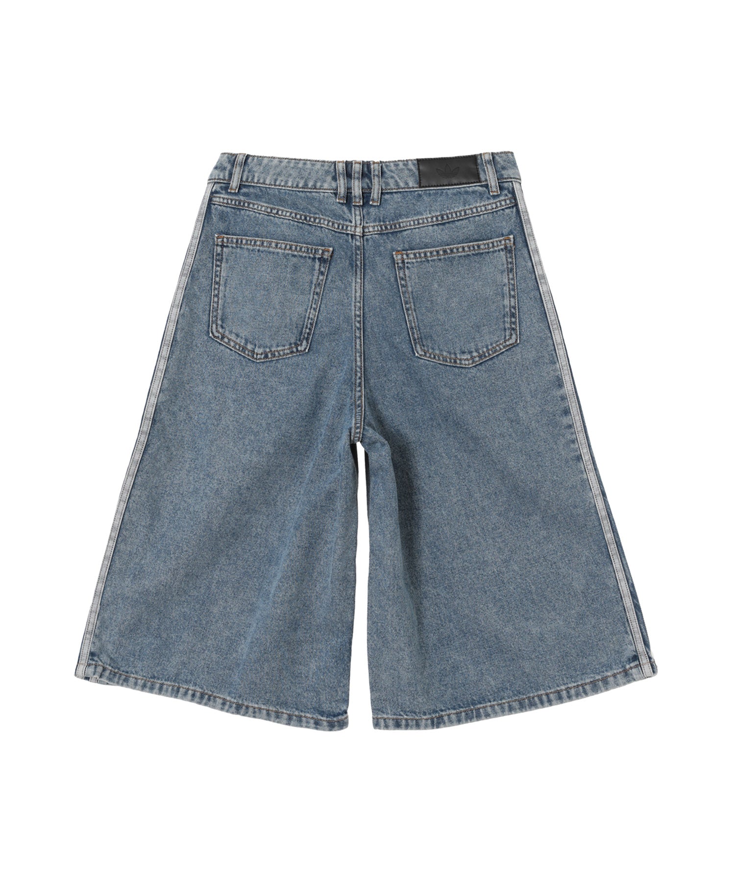 MID RISE DENIM JORTS