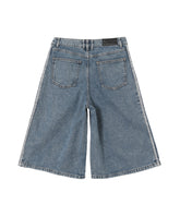 MID RISE DENIM JORTS