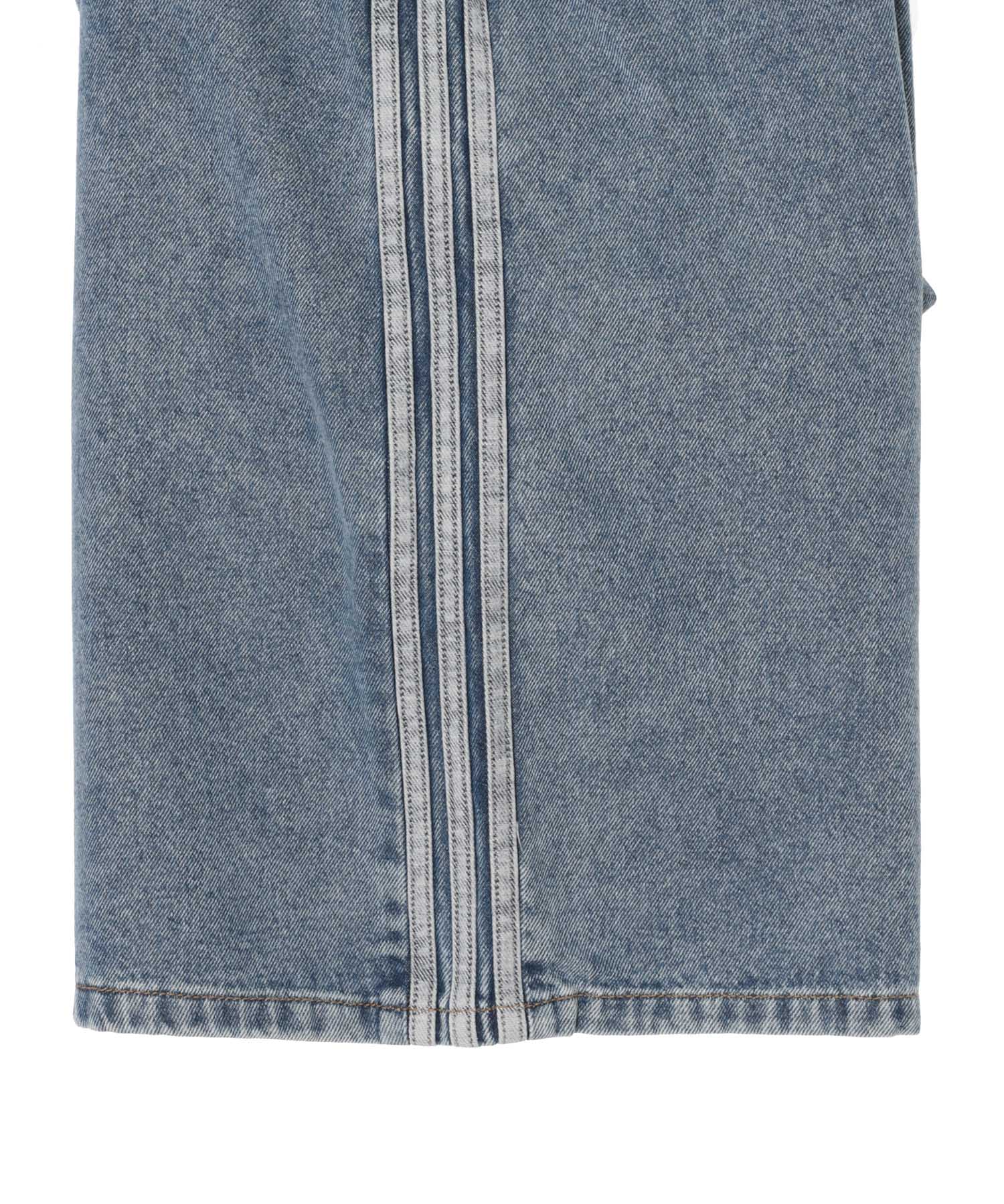 MID RISE DENIM JORTS