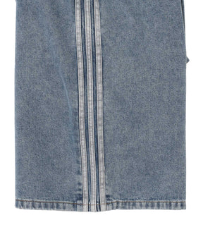 MID RISE DENIM JORTS