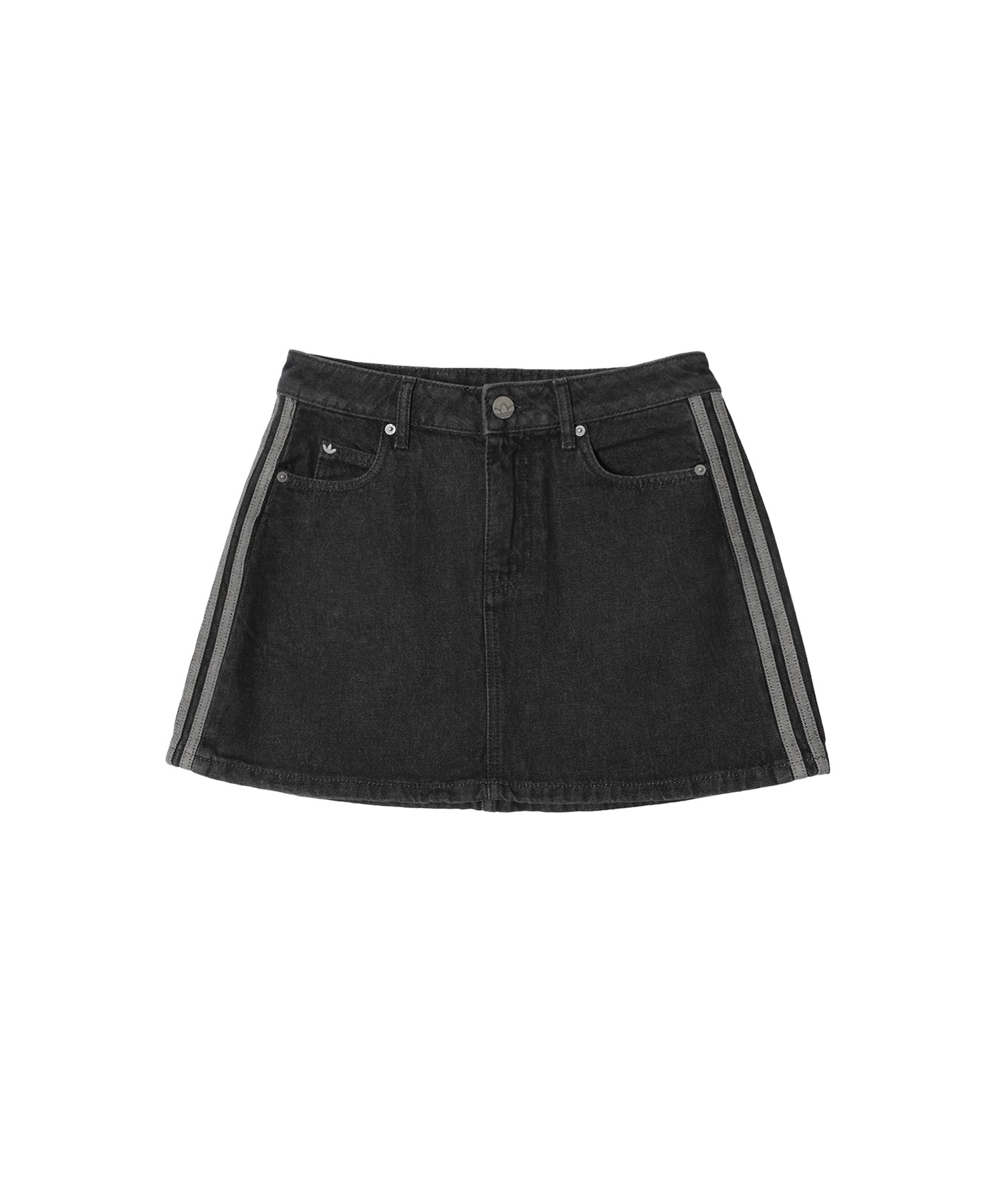 MID RISE DENIM SKIRT