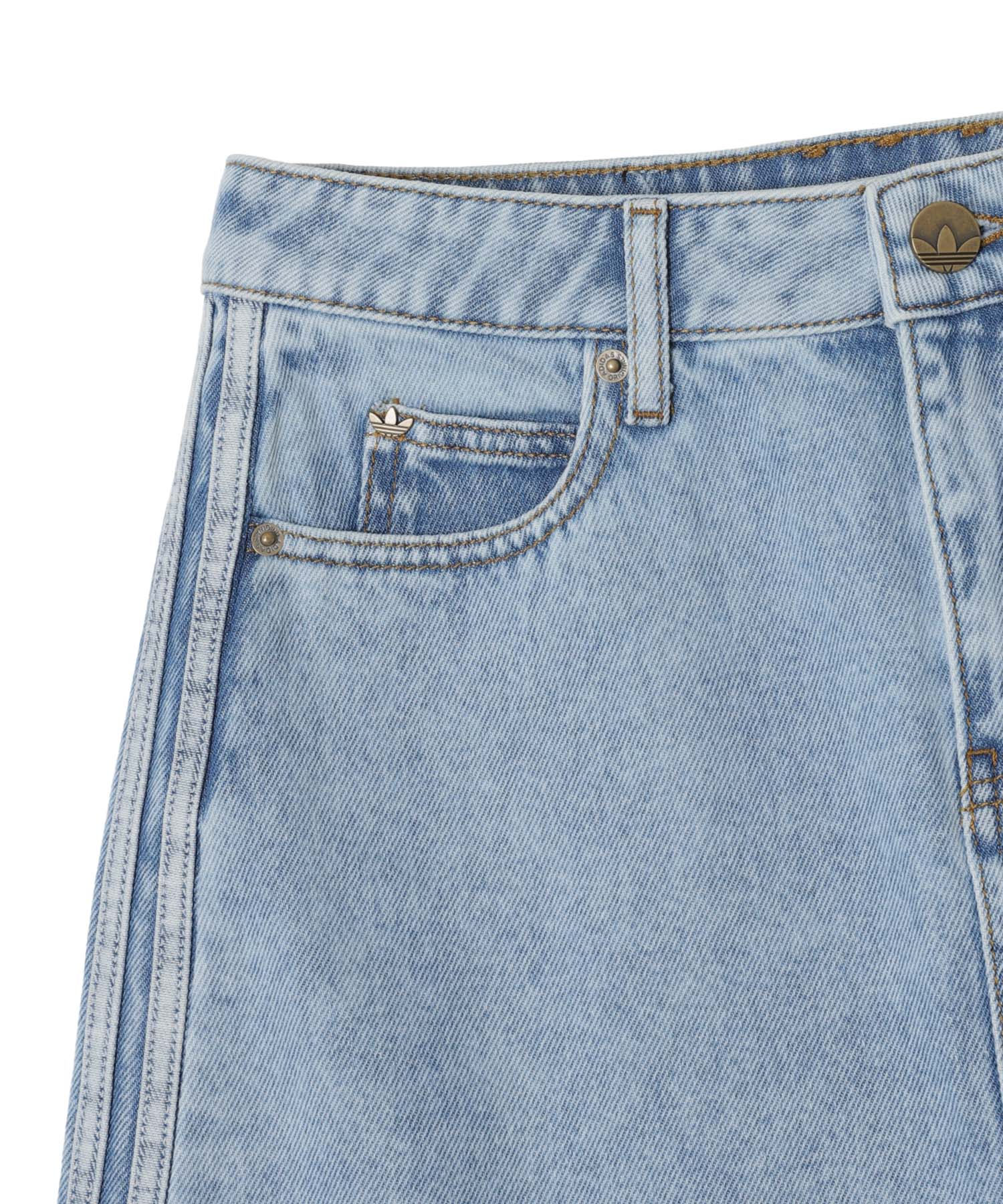 MID RISE DENIM SKIRT