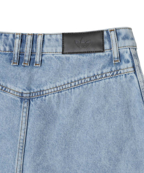 MID RISE DENIM SKIRT