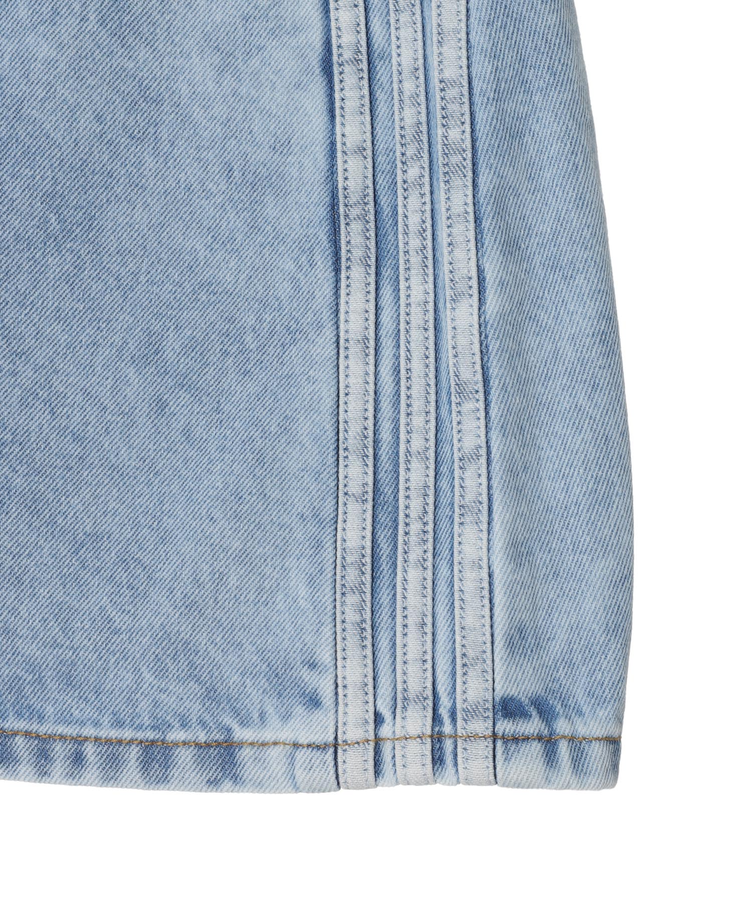 MID RISE DENIM SKIRT