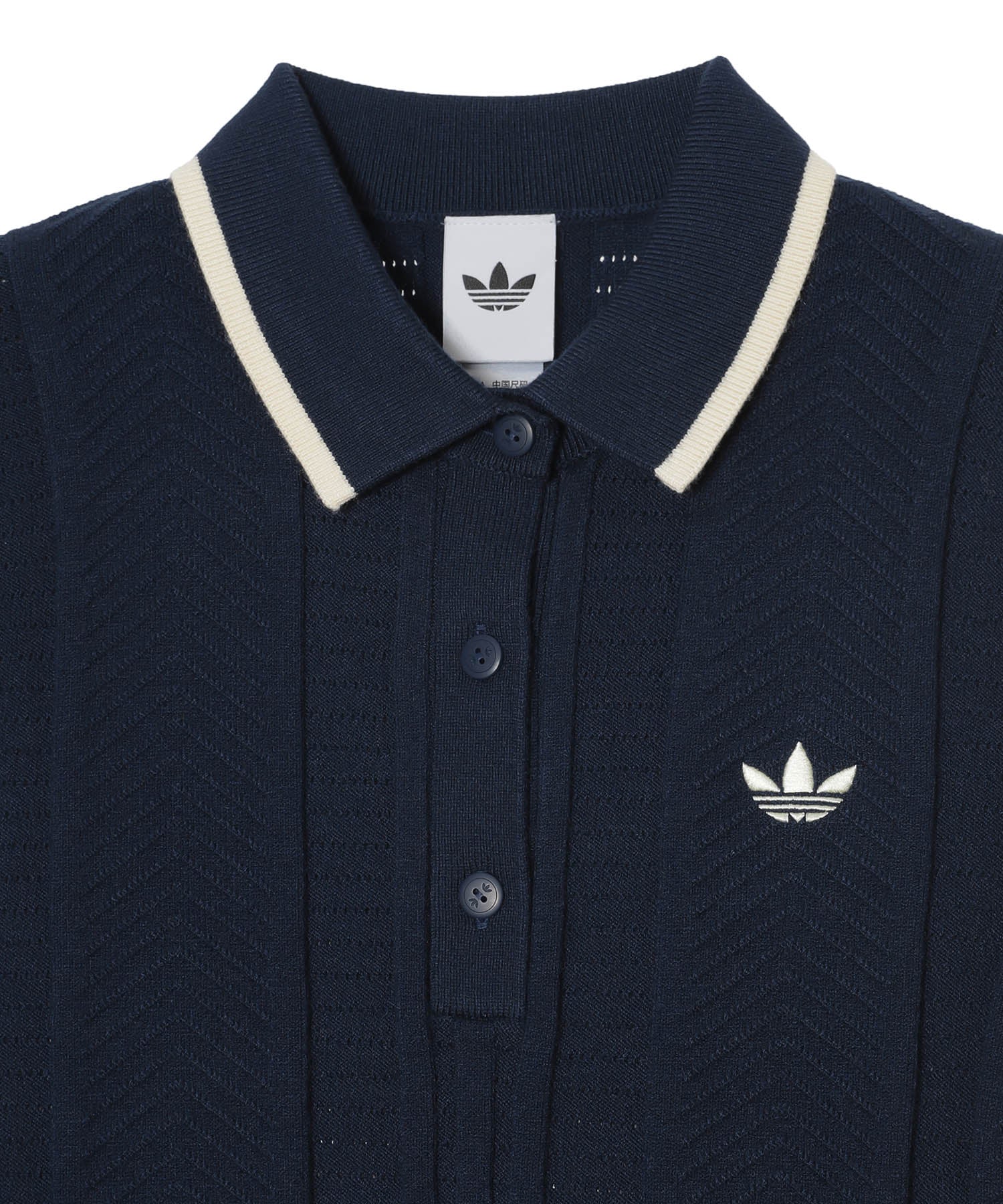 CABLE KNIT CALI TEE POLO