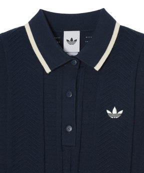 CABLE KNIT CALI TEE POLO