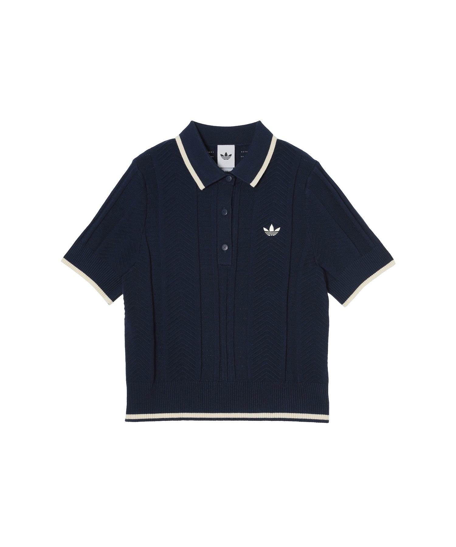 CABLE KNIT CALI TEE POLO