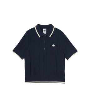 CABLE KNIT CALI TEE POLO