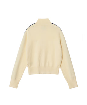 KNITTED FIREBIRD TRACK TOP